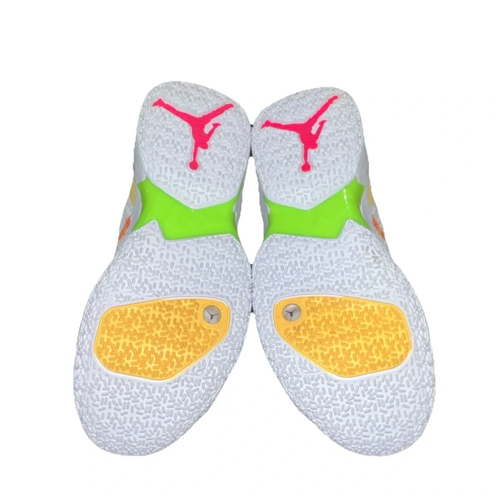 N9Jordan Why Not Zer0.3 PF White Pink Green CQ4230-102 Men's Basketball Sneakers